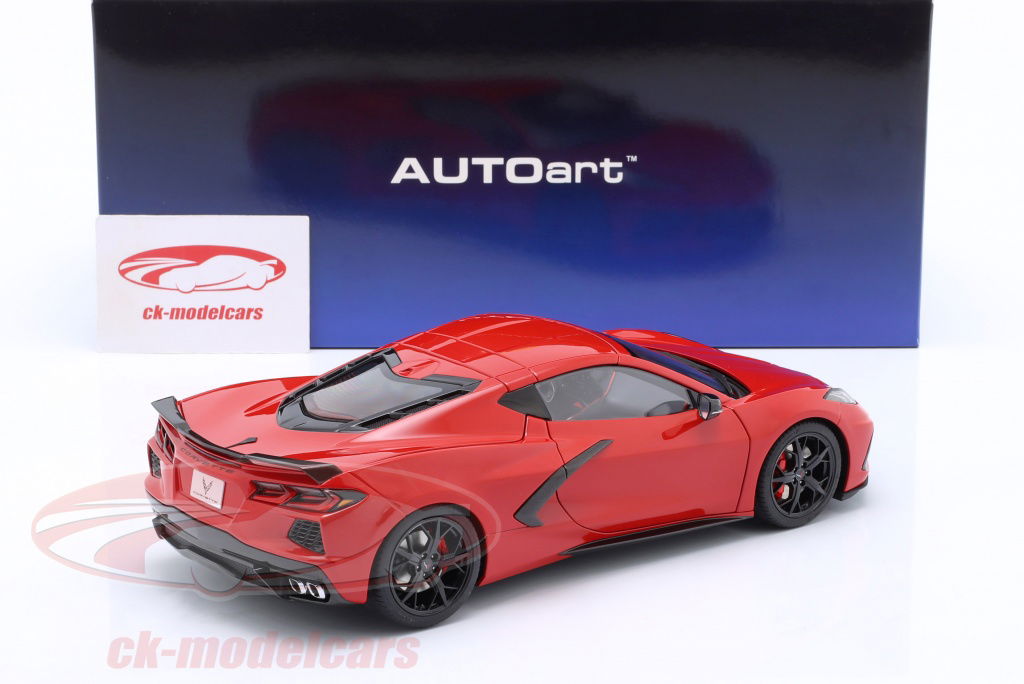 AUTOart 1:18 Chevrolet Corvette C8 アカエイ Z51 建設年 2020