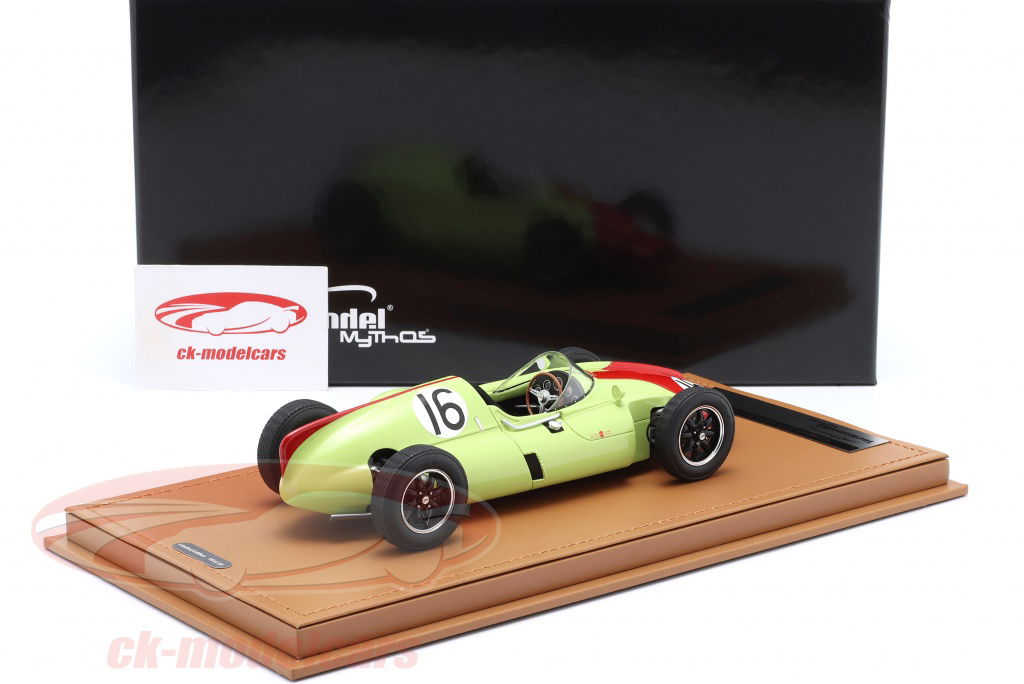 ミニカー　1/18 クーパー T51 モナコGP 1960 Chris Bistrow #16 [TM18-298D] Tecnomodel 1:18 Chris Bristow Cooper T51 #16 Monaco GP