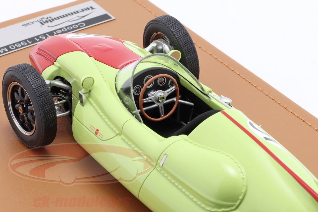 ミニカー　1/18 クーパー T51 モナコGP 1960 Chris Bistrow #16 [TM18-298D] Tecnomodel 1:18 Chris Bristow Cooper T51 #16 Monaco GP
