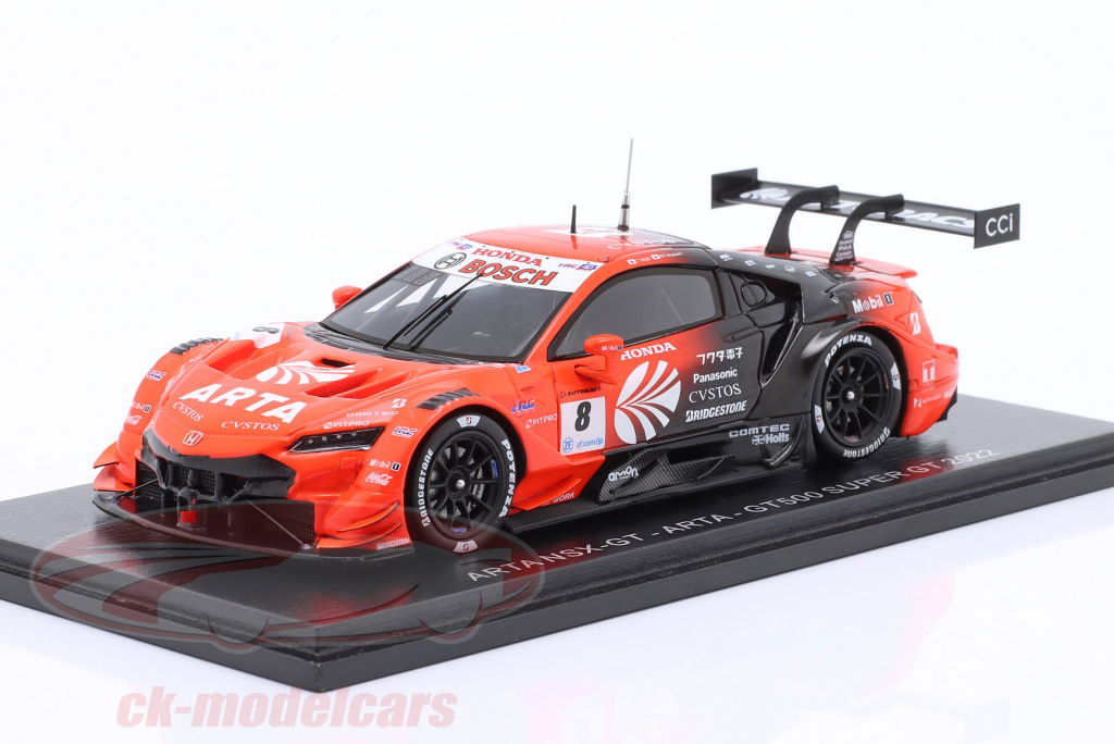 Spark 1:43 Honda NSX-GT #8 Super GT Series 2022 Nojiri