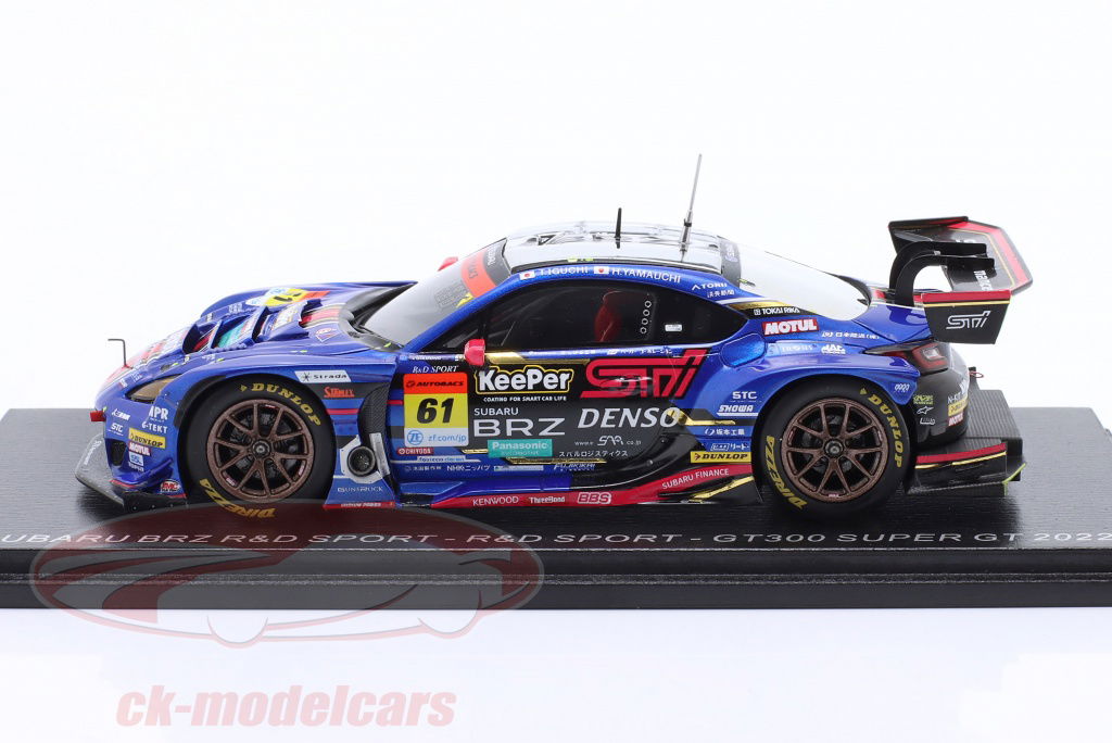 Spark 1:43 Subaru BRZ GT300 #61 Super GT Series 2022 Iguchi