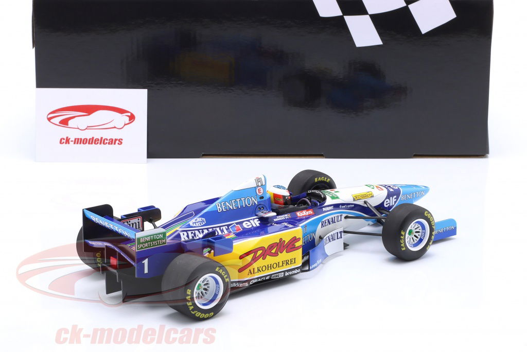ミニカー MINICHAMPS BENETTON RENAULT B195 1/18 1/18 Minichamps 1995 Formula 1 Benetton Renault B195 #1