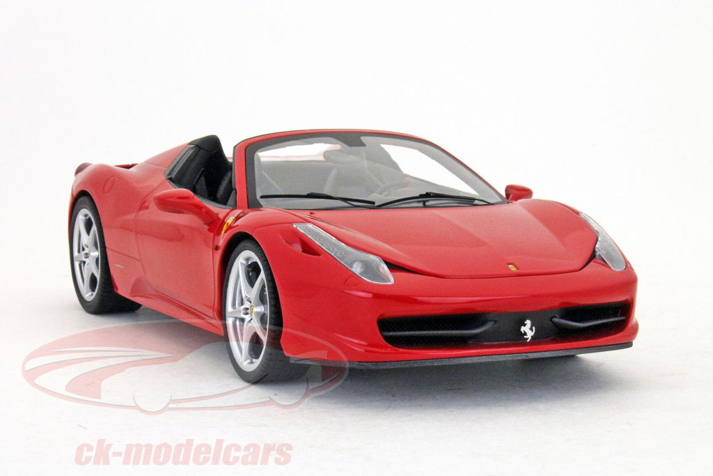 Hot Wheels 458 Spider 赤 1:18 Reviewing the 1/18 Ferrari 458 Spider by Hot Wheels - YouTube
