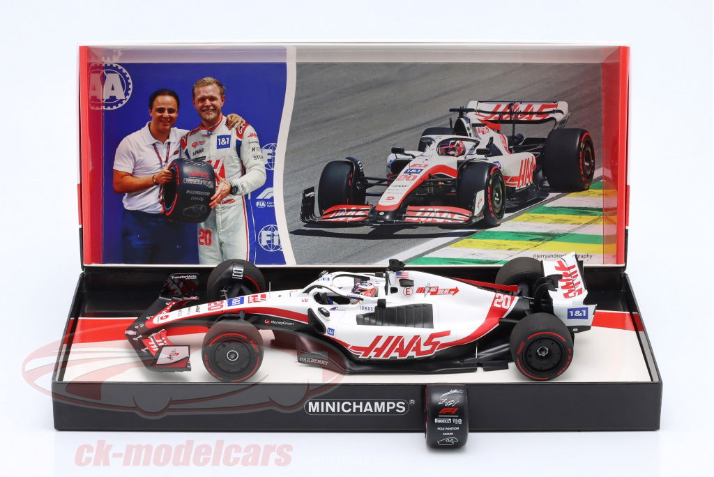 Minichamps 1:18 Kevin Magnussen Haas VF-22 #20 Brazilian GP