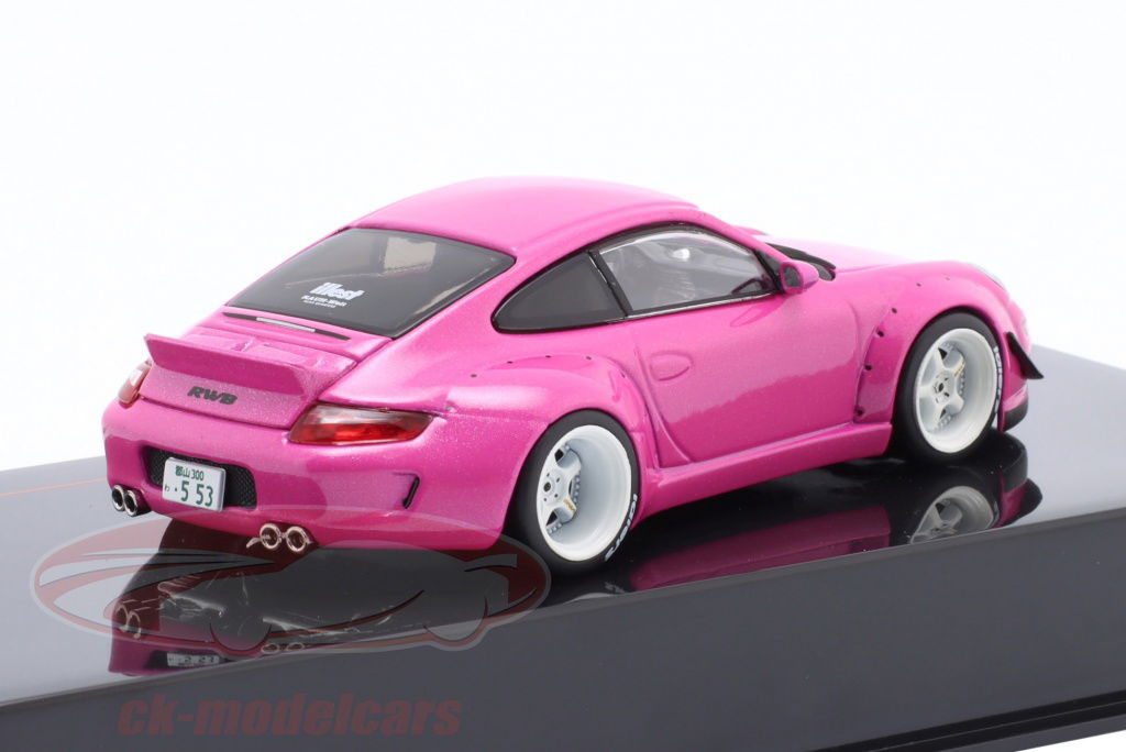 Ixo 1:43 Porsche 911 (997) RWB Rauh-Welt pink metallic