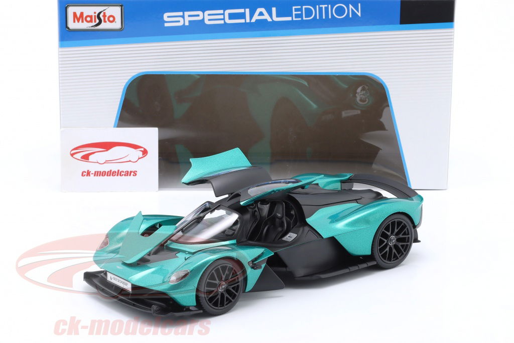 自動車 AUTOart Aston Martin Valkyrie 1/18 Maisto 1:18 Aston Martin Valkyrie 建設年 2022 緑 31465