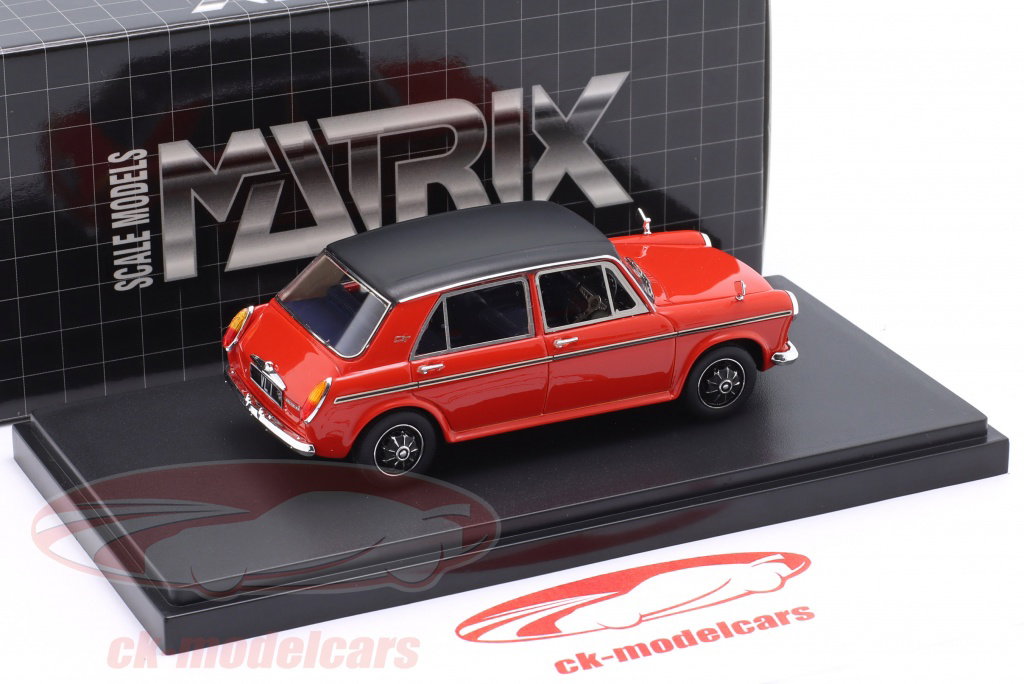 Austin 1300 GT 1971 Rouge – Miniature Matrix 1/43, Résine, Collection