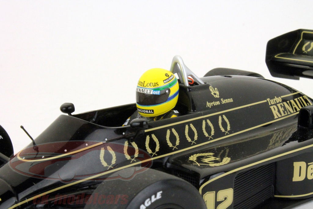 ミニカー MINICHAMPS LOTUS AYRTON SENNA 1986 18/1 Minichamps 1:18 Ayrton Senna Lotus 98T Dirty Version #12