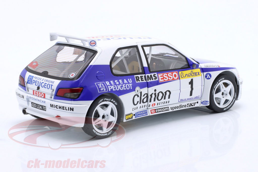 ミニカー 1/18 PEUGEOT 306 MAXI  solido SOLIDO 1/18 - PEUGEOT 306 Maxi - Rallye du Mont Blanc 2021