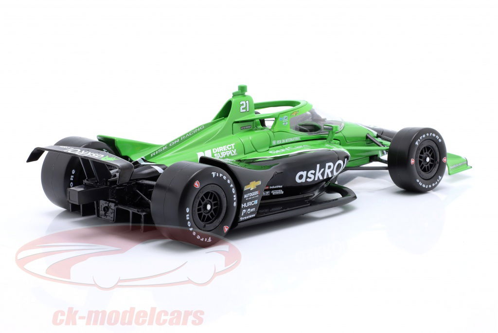 Greenlight 1:18 Rinus VeeKay Chevrolet #21 IndyCar Series