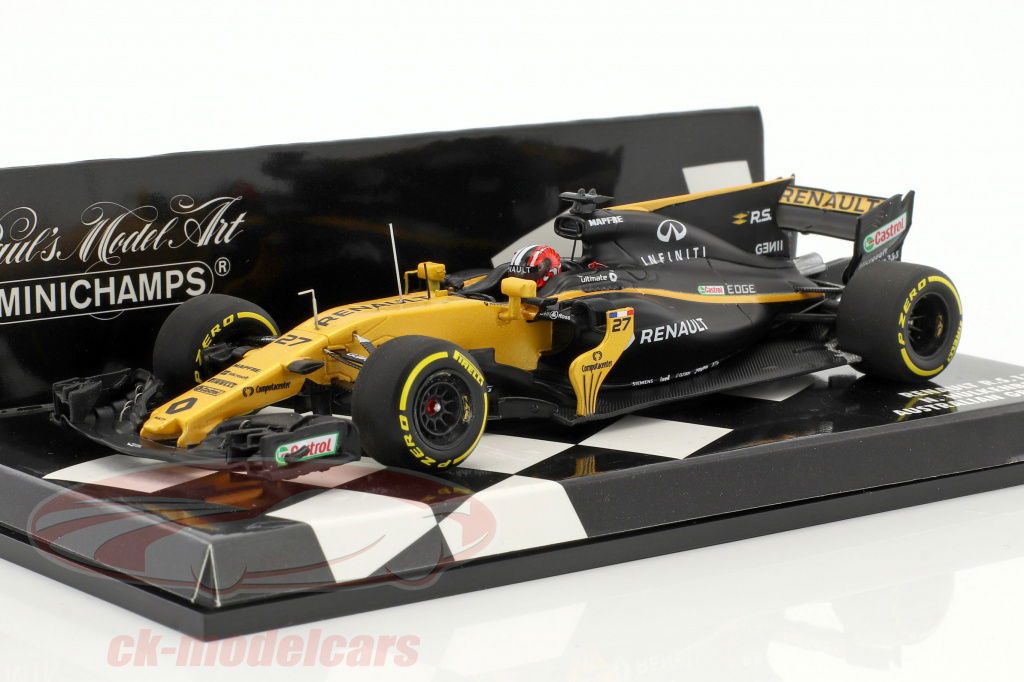 Minichamps 1:43 N. Hülkenberg Renault RS17 #27 Australian GP