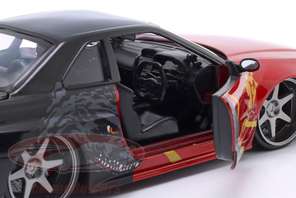 Jada Toys Hollywood Rides: Godzilla 2002 Nissan Skyline GT-R