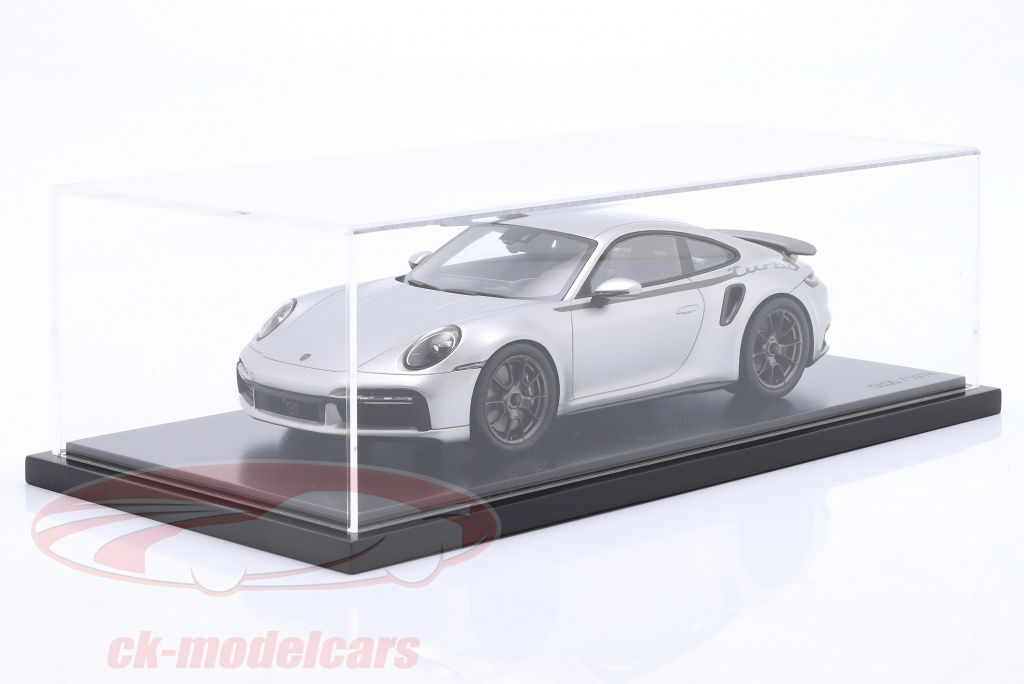 Porsche 911 GT 1/18 スケールモデル シルバー 1/18 Dealer Edition Porsche 911 (992) Turbo S 50 Years