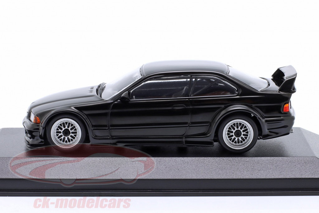 Minichamps 1:43 BMW M3 (E36) GTR Année de construction 1993 noir