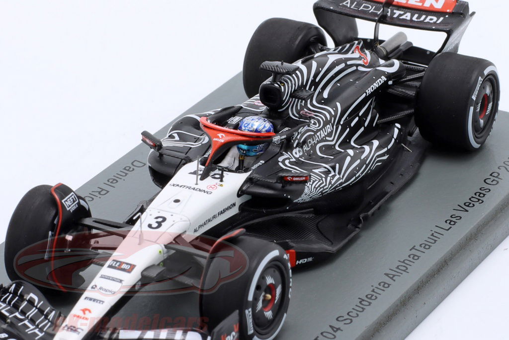 Spark 1:43 Daniel Ricciardo AlphaTauri AT04 #3 Las Vegas GP