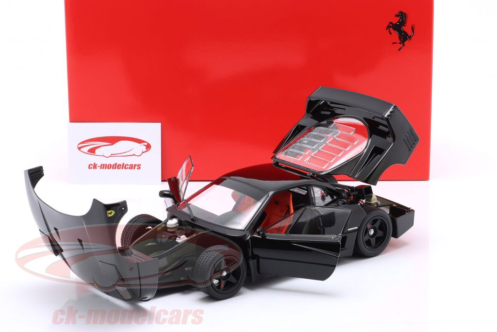 Kyosho 1:18 Ferrari F40 建設年 1987 黒 08416BK モデル 車