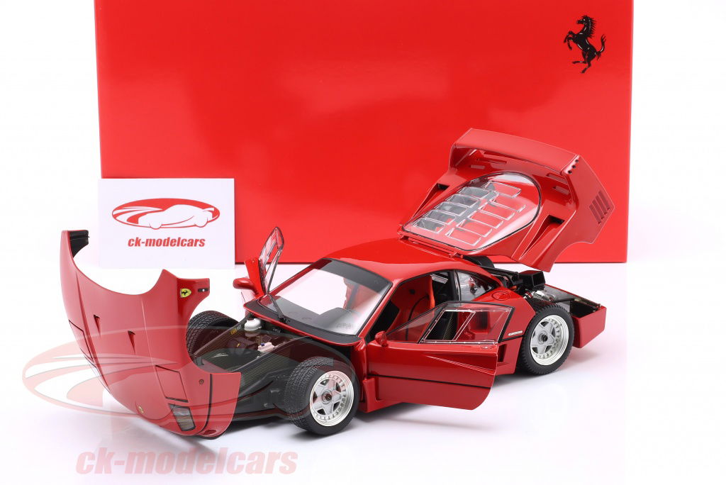 Kyosho 1:18 Ferrari F40 Light Weight year 1987 red 08416RL-E