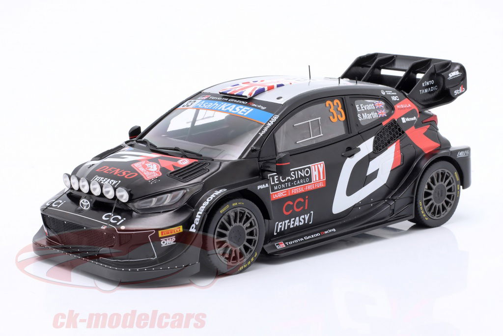 ixo 1/18 GRヤリス 2024 ラリーフィンランド #69 GAZOOショッピング TOYOTA GR YARIS Rally1 ＃69 2024（1／18
