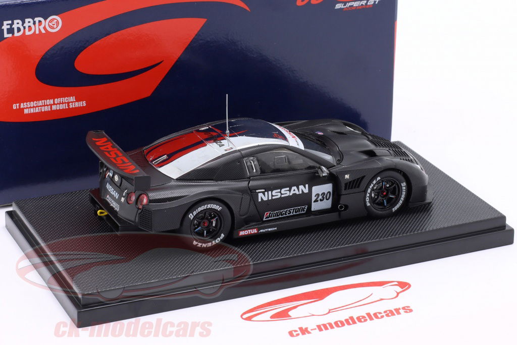 Ebbro 1:43 Nissan GT-R GT500 #230 Test Fuji Super GT Series