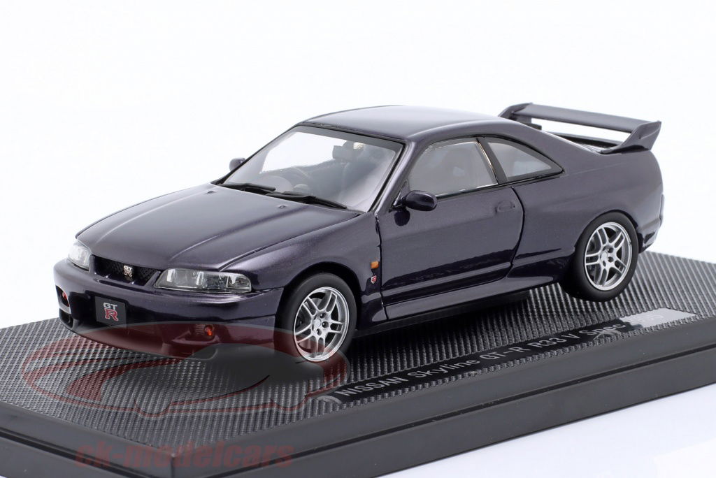ebbro-1-43-nissan-skyline-gt-r-r33-vspec-annee-de-construction-1995-violet-44187/