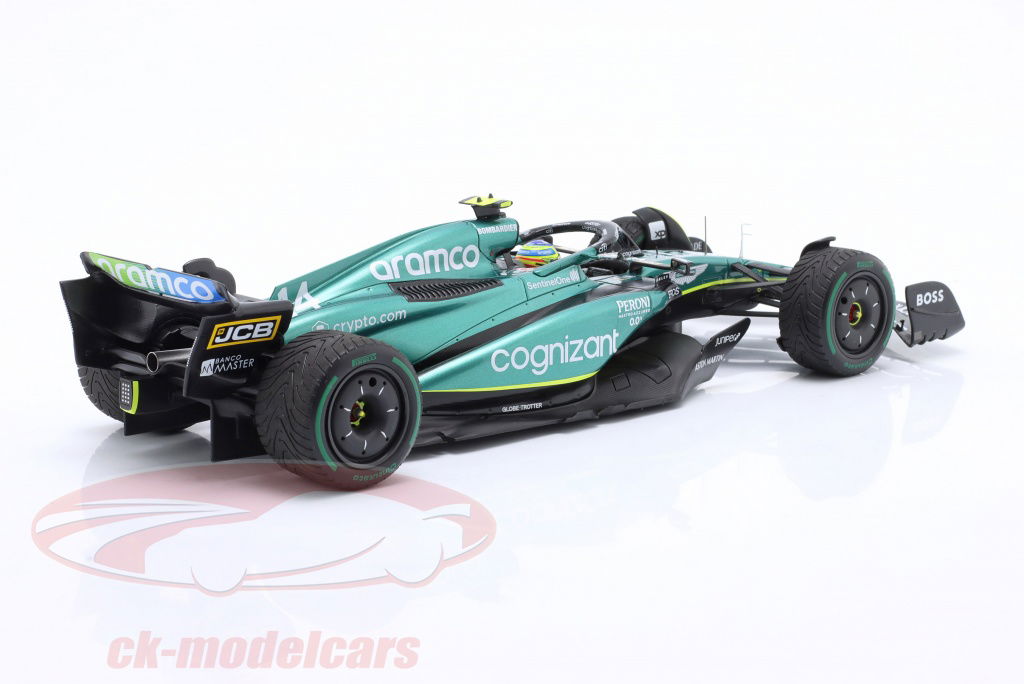 スパーク　Aston Martin AMR23 1/18 1:18 SPARK Aston Martin F1 Amr23 #14 2023 Fernando Alonso