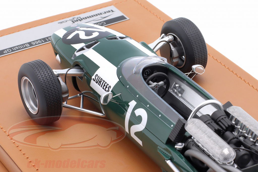 ミニカー　1/18 クーパー マセラティ F1 T81 ワトキンズ・グレン 1966 Jo Siffert [TM18-295B] Jo Siffert Cooper T81 Maserati n° 19 4th GP USA 1966 F1 1/18