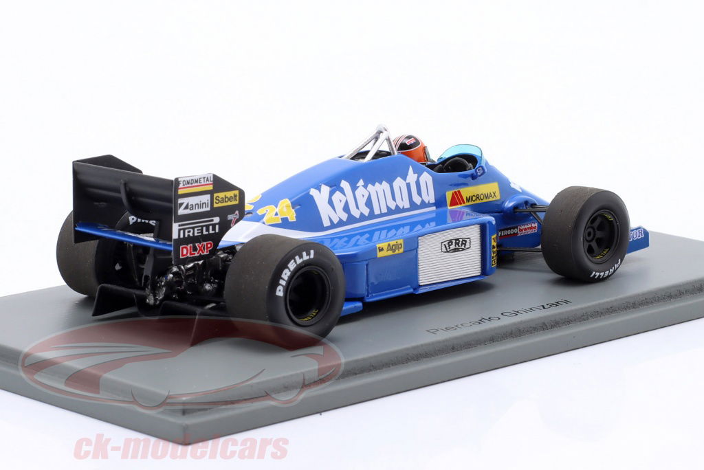 Spark 1:43 Piercarlo Ghinzani Osella FA1G #24 British GP
