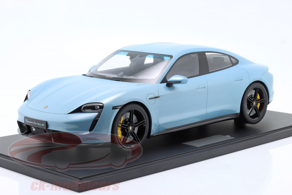 minichamps-1-8-porsche-taycan-turbo-s-annee-de-construction-2020-bleu-gele-metallique-800660001/
