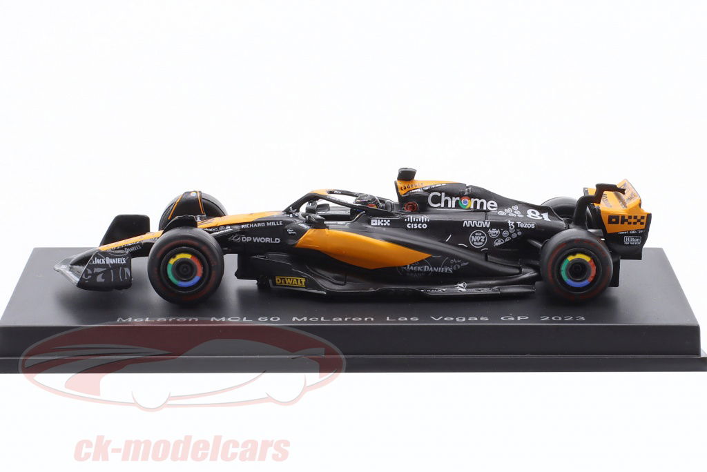 Spark 1:64 Oscar Piastri McLaren MCL60 #81 Las Vegas GP