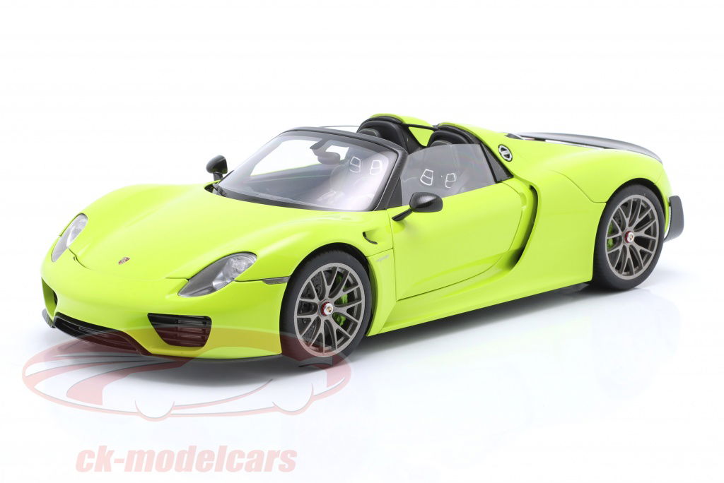 AUTOart 1:18 Porsche 918 Spyder Weissach pacchetto 2013 acid