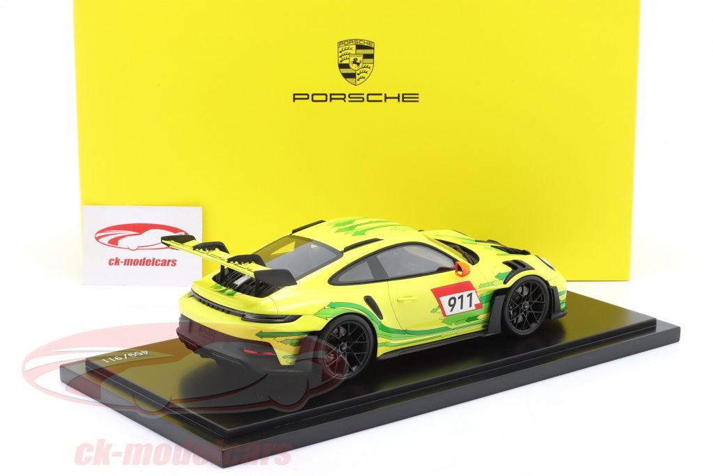 MINICHAMPS Porsche 911 RS 1995 イエロー1/43 MINICHAMPS 1/43 Porsche 911 RS Cup 1995 #2 Yellow Shell
