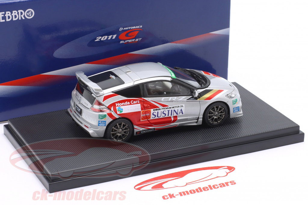 ミニカー 1/43 EBBRO HONDA LEGEND Ebbro 1:43 Honda Cr-Z Legend Cup 2011 銀 44695 モデル 車 44695