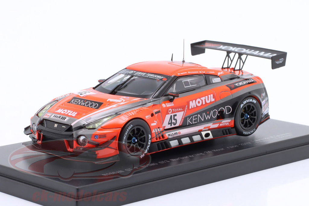Ebbro 1:43 Nissan GT-R Nismo GT3 #45 24h Nürburgring 2019