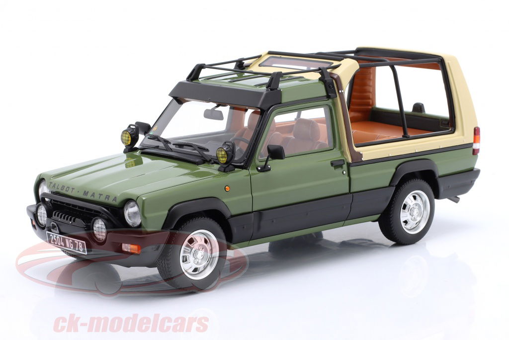 ottomobile-1-18-talbot-matra-rancho-decouvrable-bygger-1981-sologne-grn-ot1096/