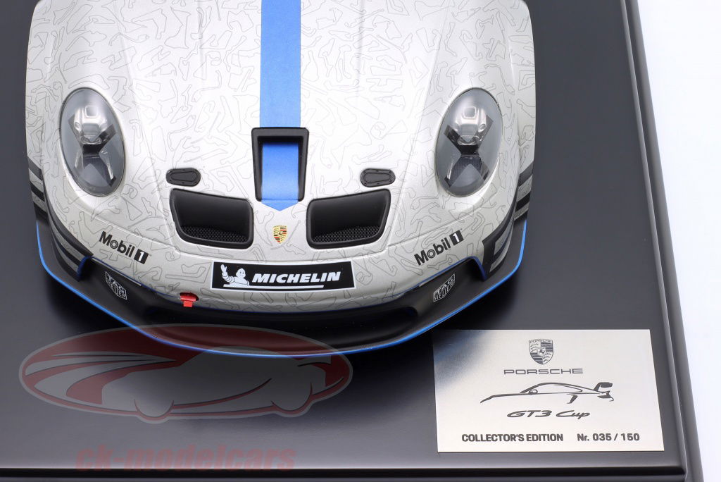 【MINICHAMPS】PORSCHE 911 GT3#M50 1/18 Porsche 911 992 GT3 Shark Blue Model by Minichamps