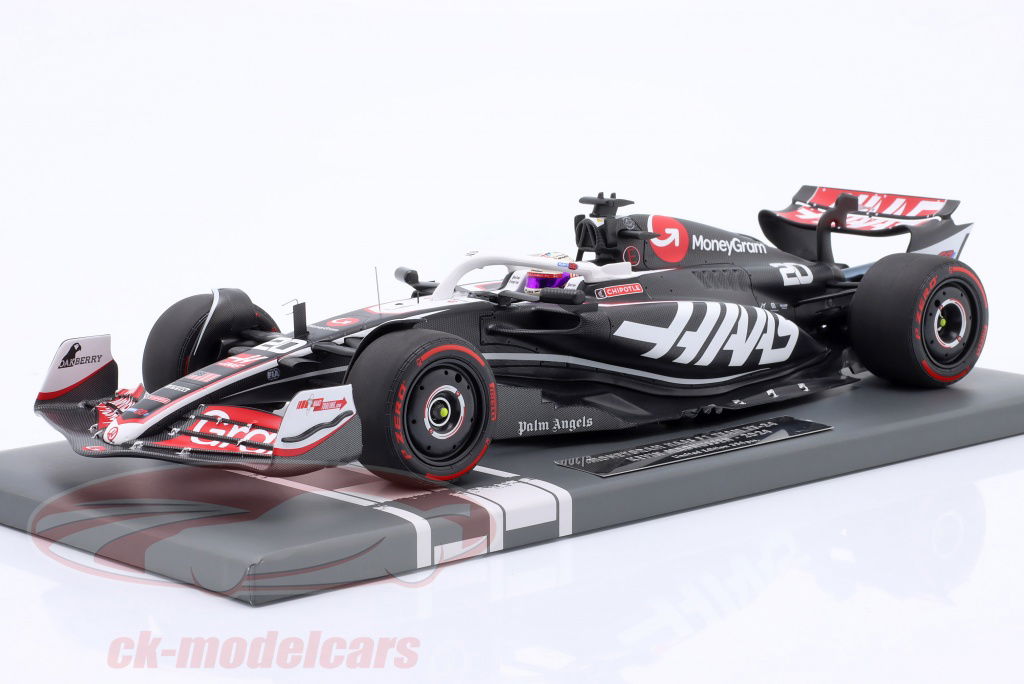 F1 ミニチャンプス1/18 ハース　haas マグネッセン　バーレーン2022 Kevin Magnussen Haas F1 Team VF-22 Formula 1 Bahrain GP 2022