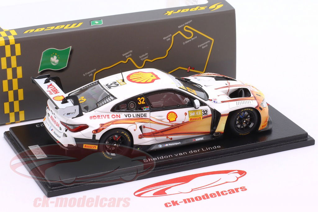 Spark 1:43 BMW M4 GT3 #32 FIA GT World Cup Macau 2023 van