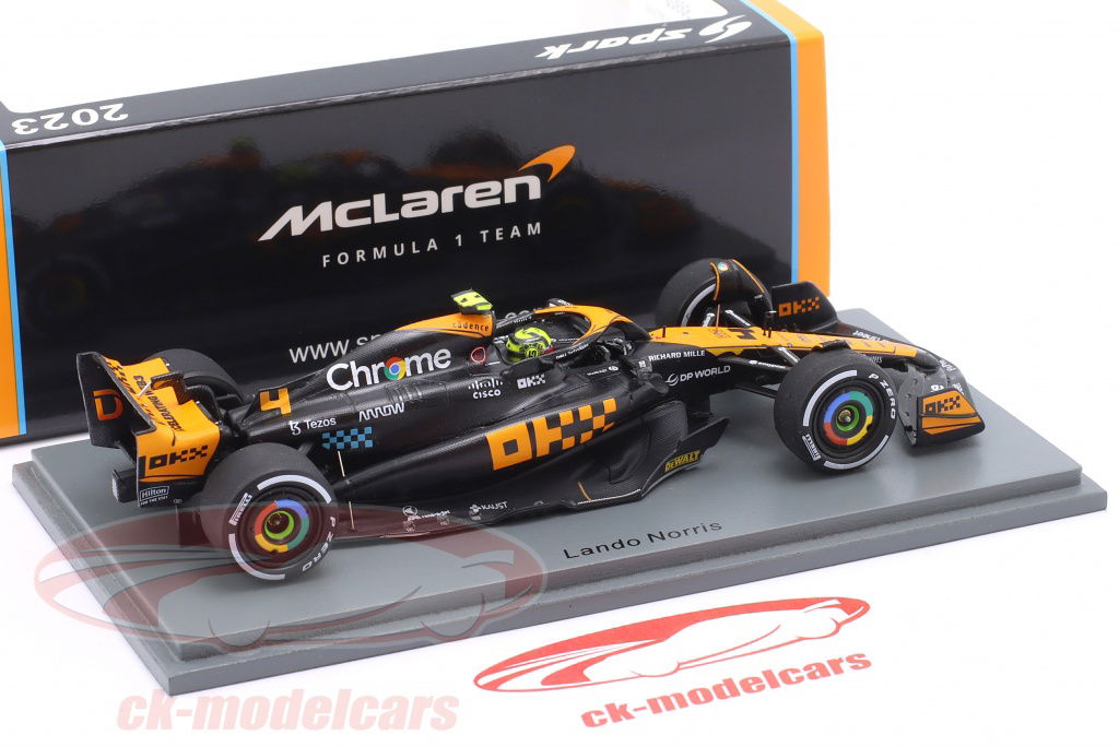 f1速報 Spark 1:43 Lando Norris McLaren MCL60 #4 2nd Japan GP