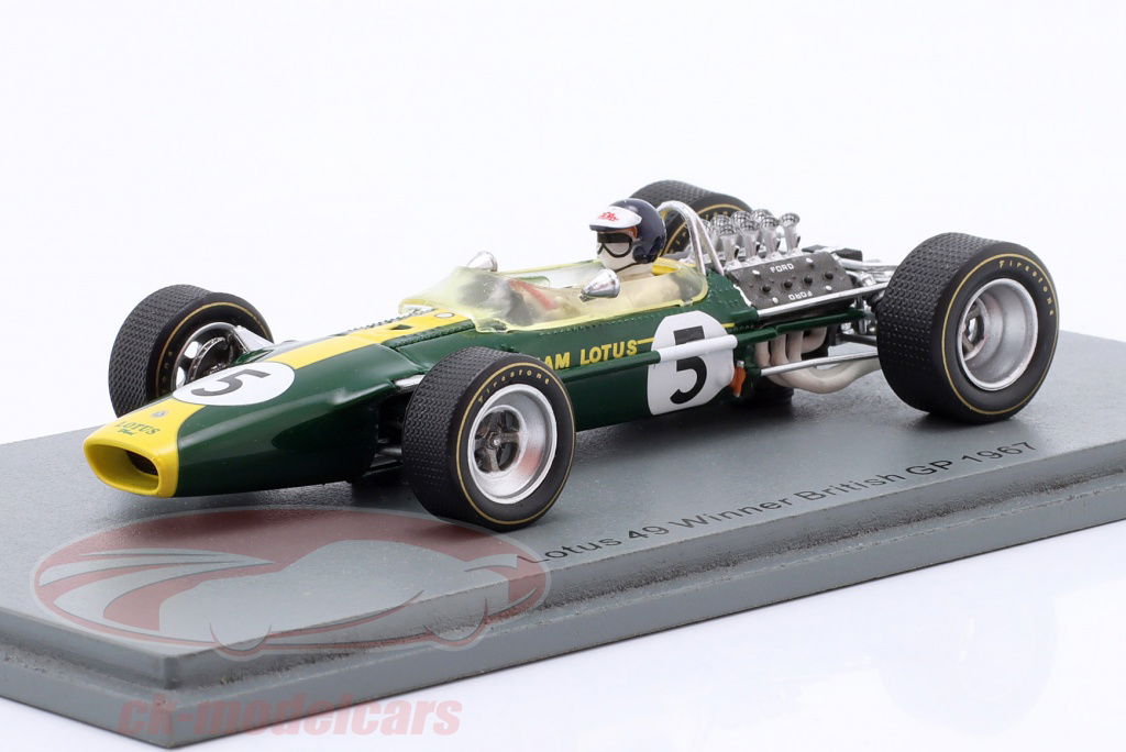 Spark 1:43 Jim Clark Lotus 49 #5 Winner British GP Formula 1