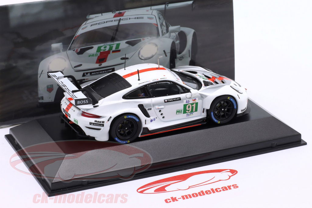Ixo 1:43 Porsche 911 RSR #91 Winner LMGTE Pro 24h LeMans