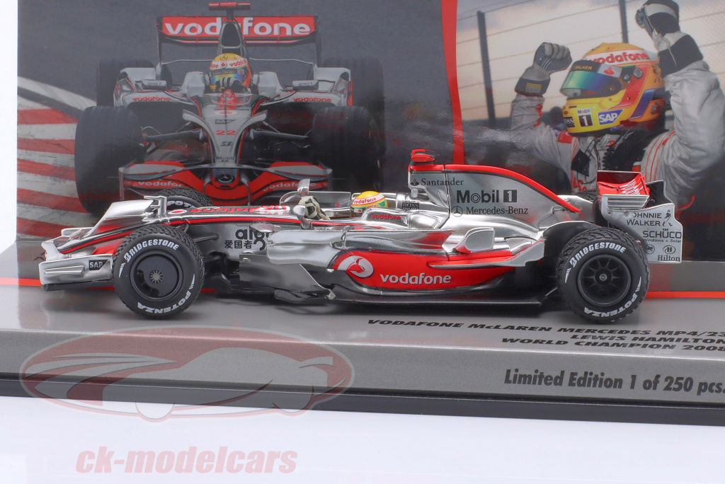 Minichamps 1:43 Lewis Hamilton マクラーレン MP4/23 #22 式 1