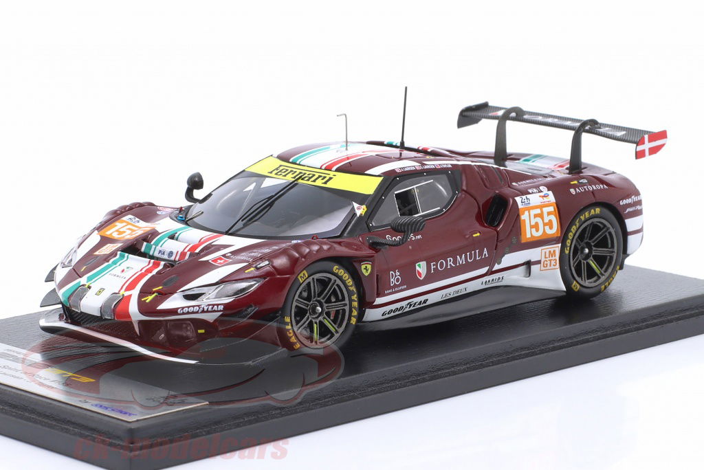 LookSmart 1:43 Ferrari 296 GT3 #155 24h LeMans 2024 Laursen