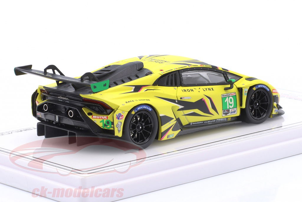 1/43 Lamborghini Huracán GT3 Evo.2 #85 Spark 1:43 Lamborghini Huracan GT3 Evo 2 #85 Iron Dames 24h