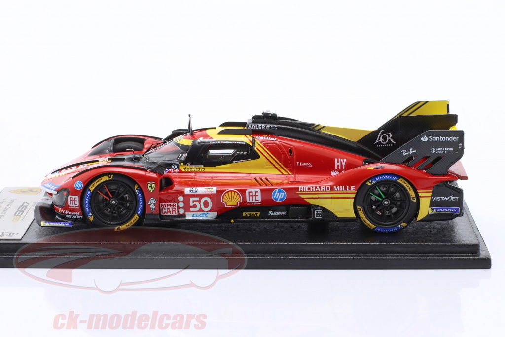 LookSmart 1:43 Ferrari 499P #50 Winner 24h LeMans 2024 Fuoco