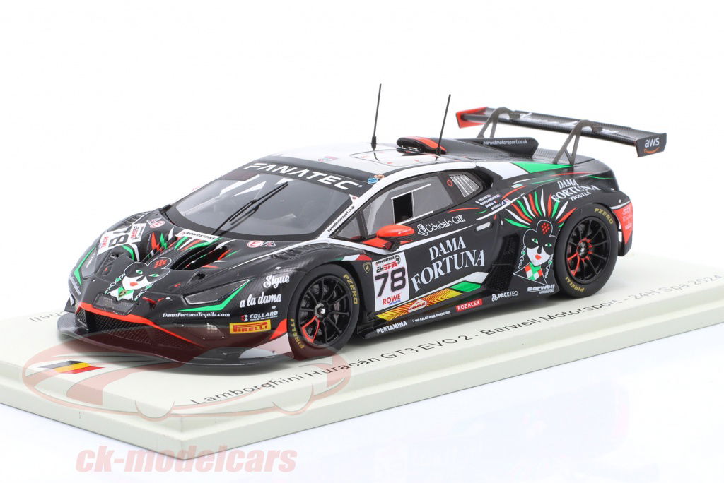 Spark 1:43 Lamborghini Huracan GT3 Evo2 #78 24h Spa 2024