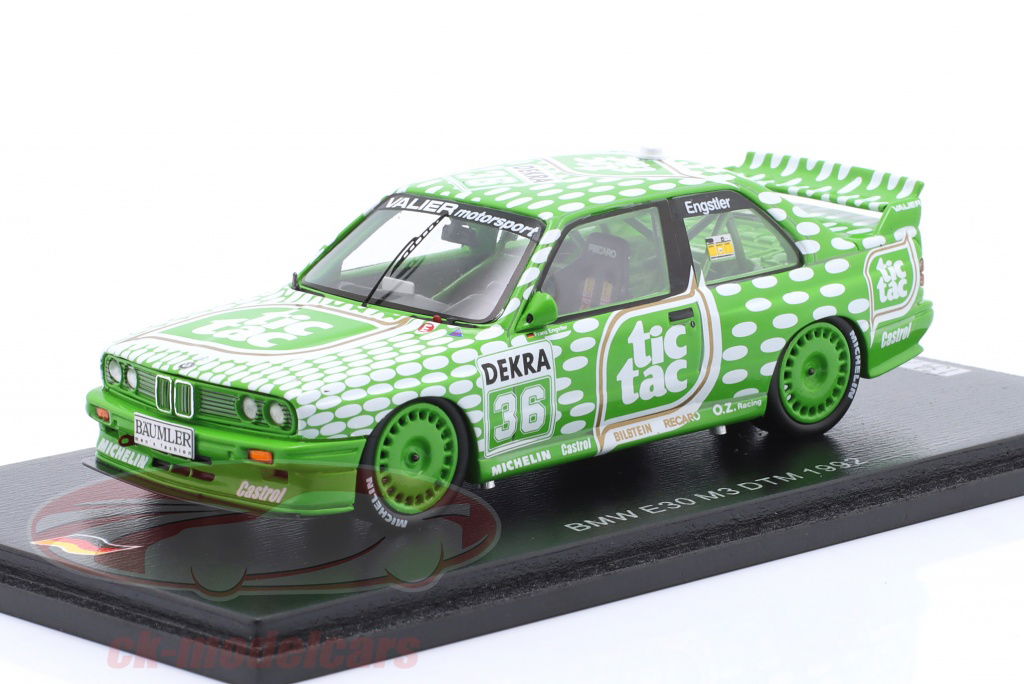 Spark 1:43 BMW M3 (E30) #36 DTM 1992 Franz Engstler SG603
