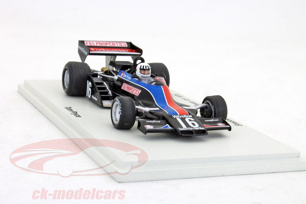Spark 1:43 T. Pryce Shadow DN8 #16 4th Dutch GP formula 1