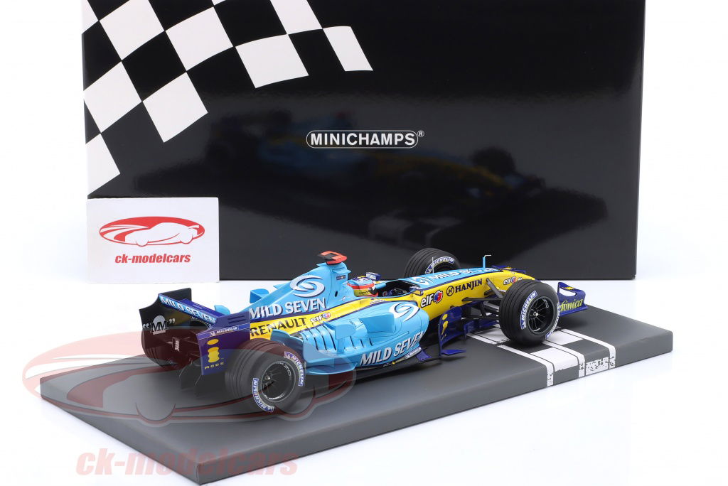 Minichamps 1:18 Fernando Alonso Renault R25 #5 3位 ブラジル