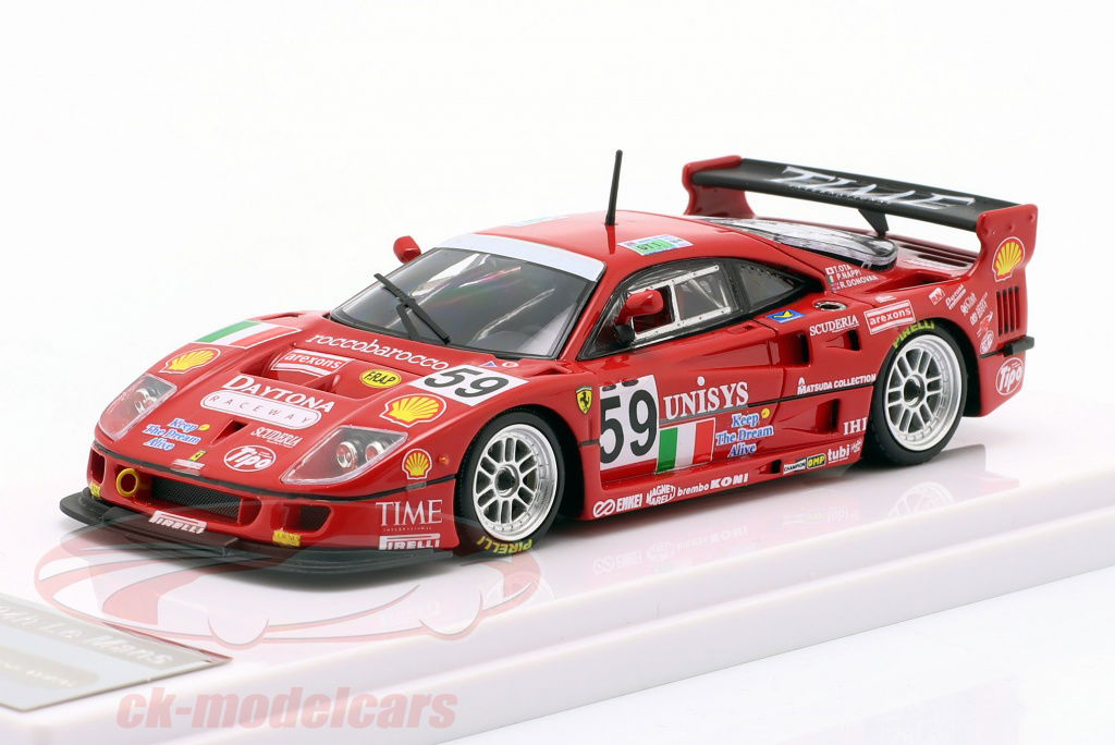 tecnomodel-1-43-ferrari-f40-gte-no59-24h-lemans-1996-donovan-nappi-ota-tm43-63a/