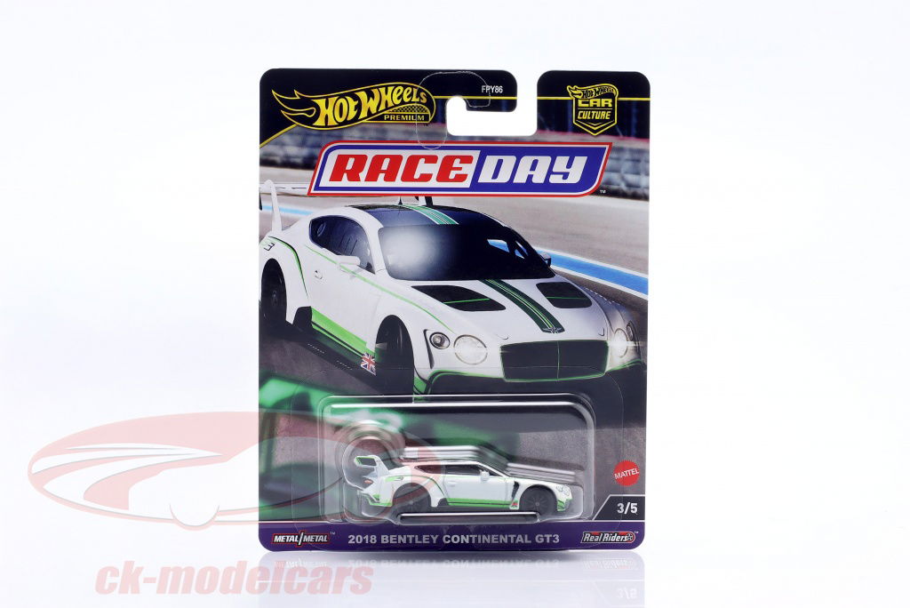 hotwheels-1-64-bentley-continental-gt3-bouwjaar-2018-wit-groente-hrv93/